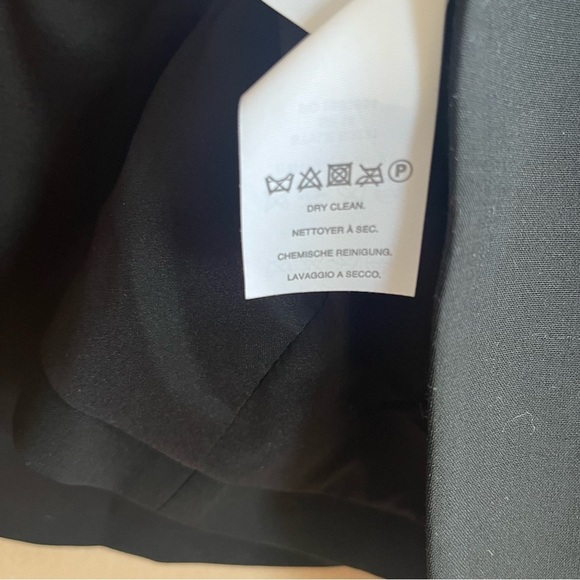 JCrew Campbell Blazer in Italian Stretch Wool Career Office Black size 12 - Picture 16 of 16